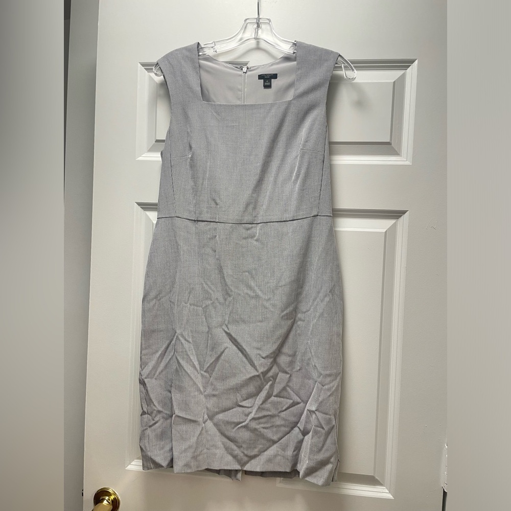 ANN TAYLOR Vertical Striped Dress